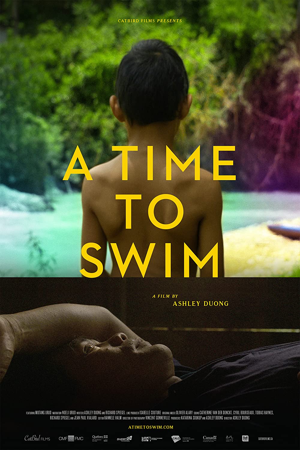 A time to swim film poster